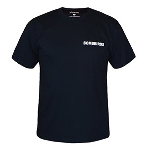 T-shirt Bombeiro Algodão
